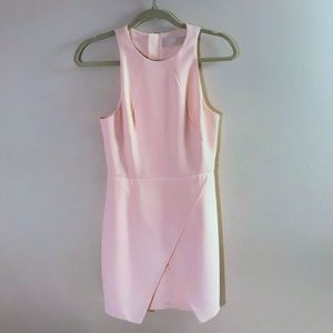 (KEEPSAKE) Blush Asymmetrical Dress